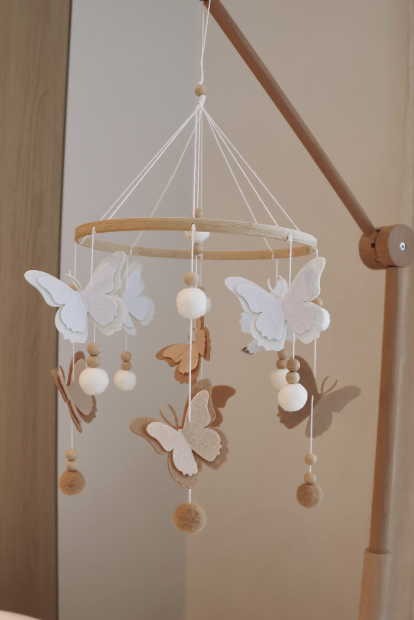 Handmade Butterfly babymobile