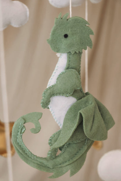 Handmade Dinosaur babymobile