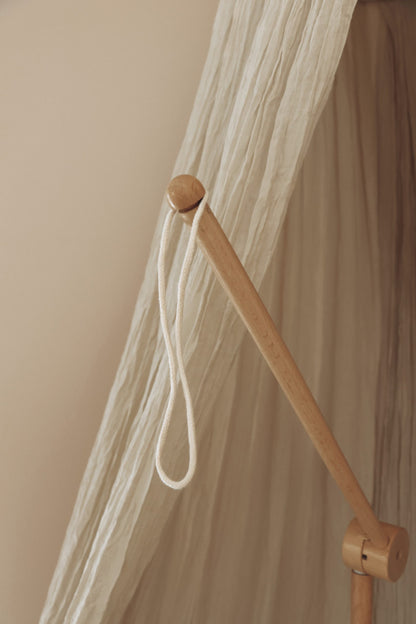 Wooden baby mobile arm