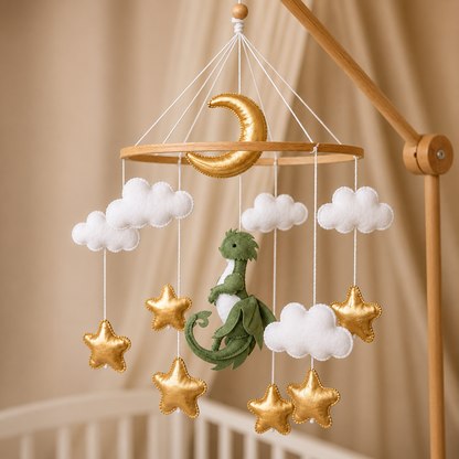 Handmade Dinosaur babymobile