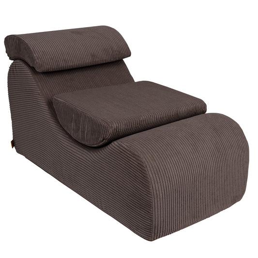 Wave Lounger in Aesthetic Bruin