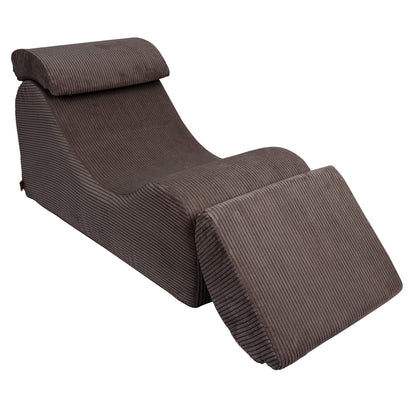 Wave Lounger in Aesthetic Bruin