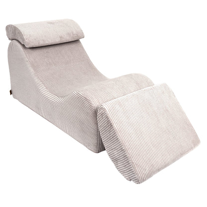 Wave Lounger in Aesthetic Ecru