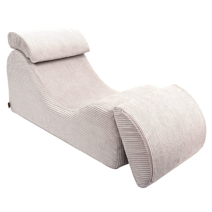 Wave Lounger in Aesthetic Ecru