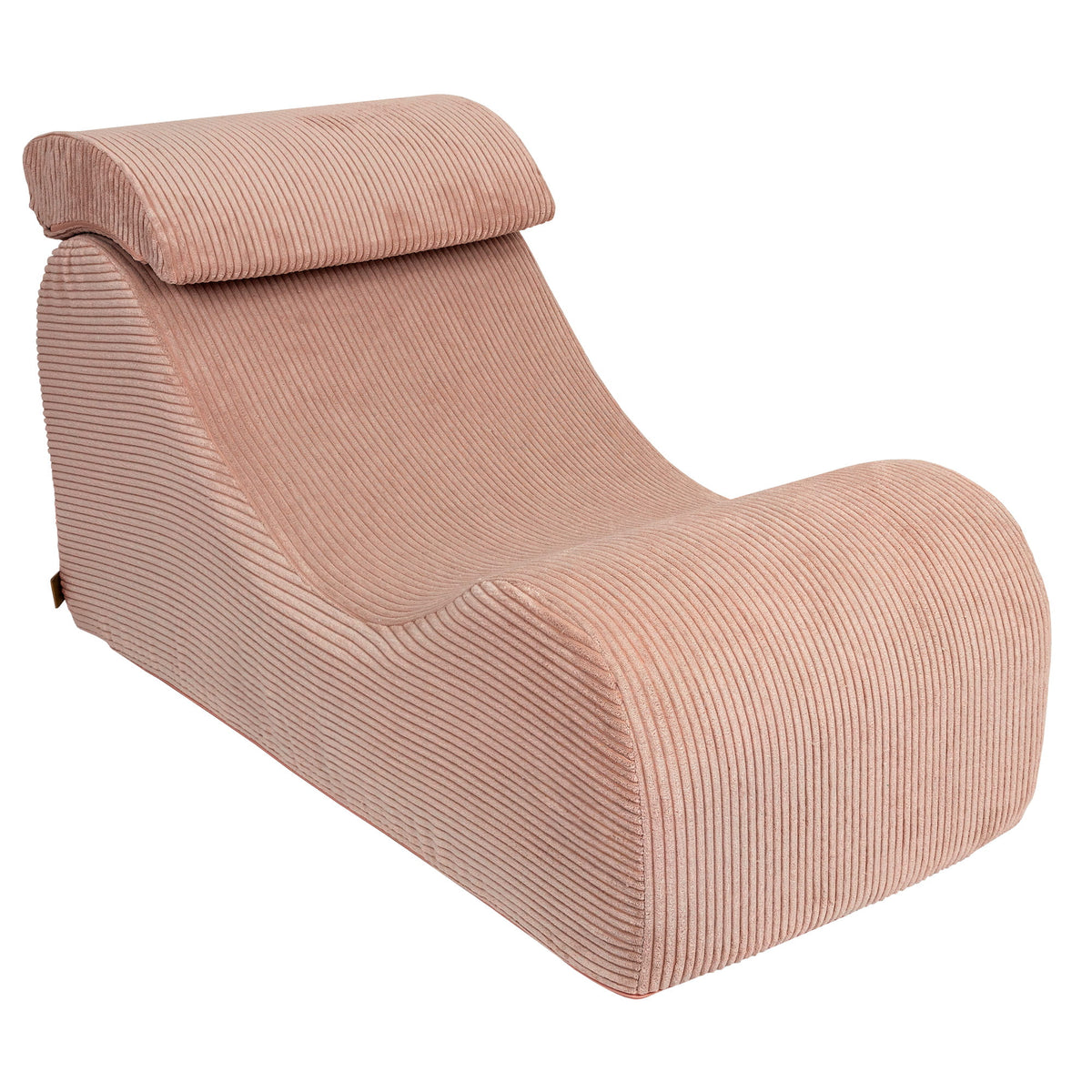 Wave Lounger in Aesthetic Poederroze