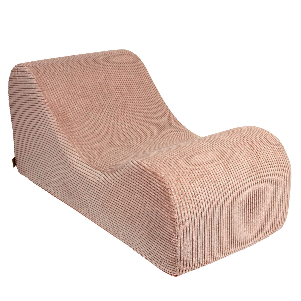 Wave Lounger in Aesthetic Poederroze