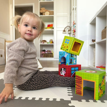 Farm in Boxes Cube Puzzle