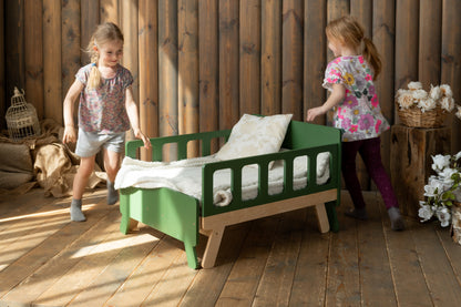 Meegroeiend kinderbed met matras
