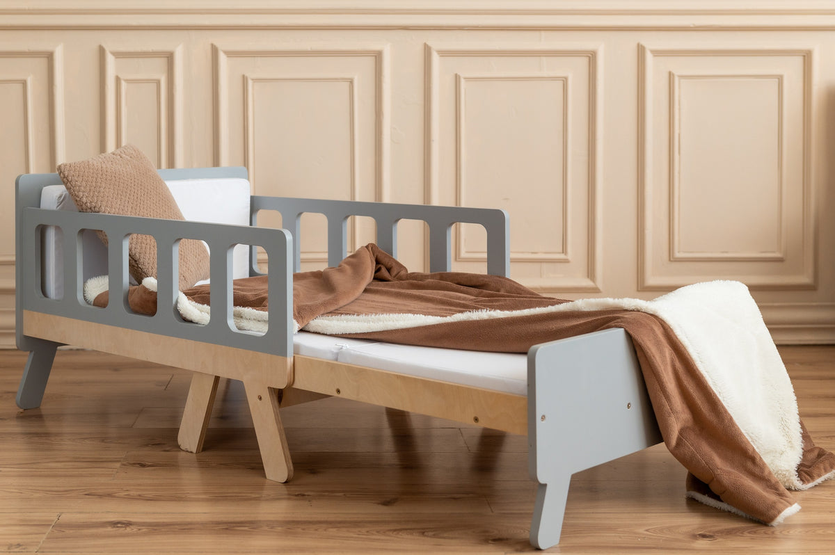 Meegroeiend kinderbed met matras