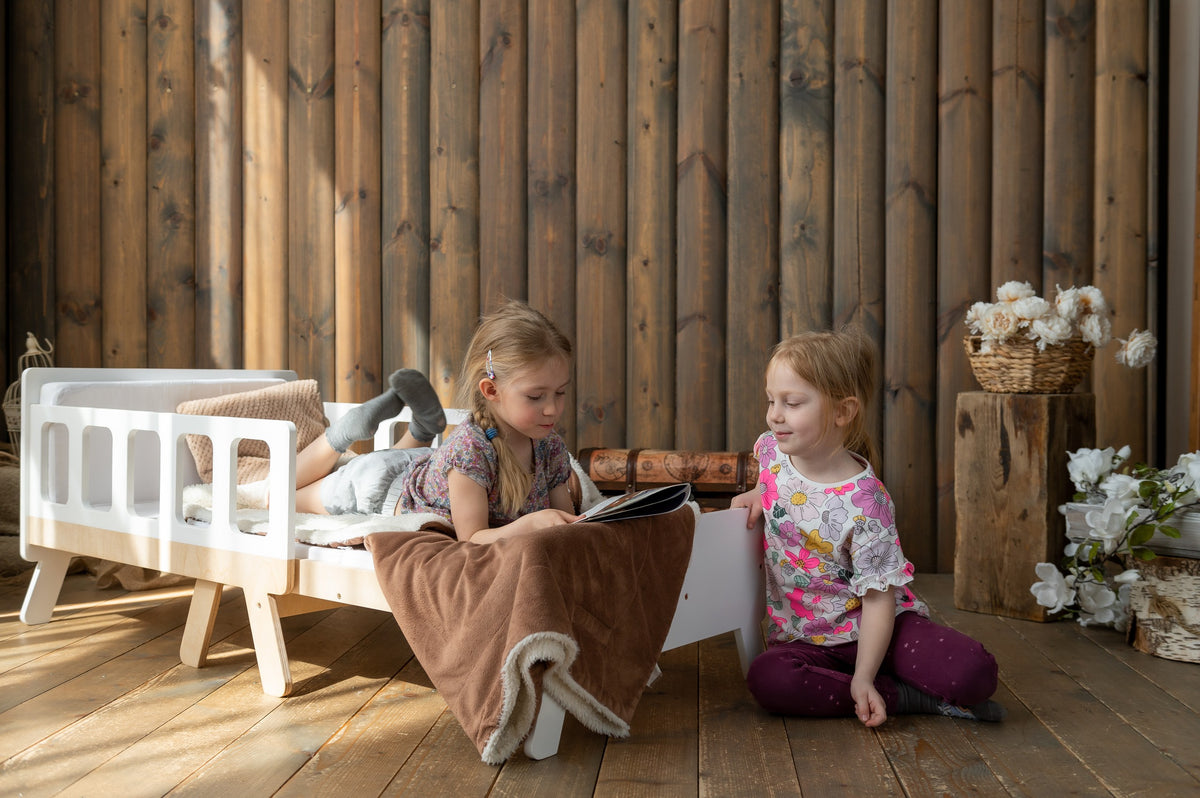 Meegroeiend kinderbed met matras