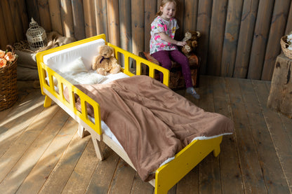 Meegroeiend kinderbed met matras