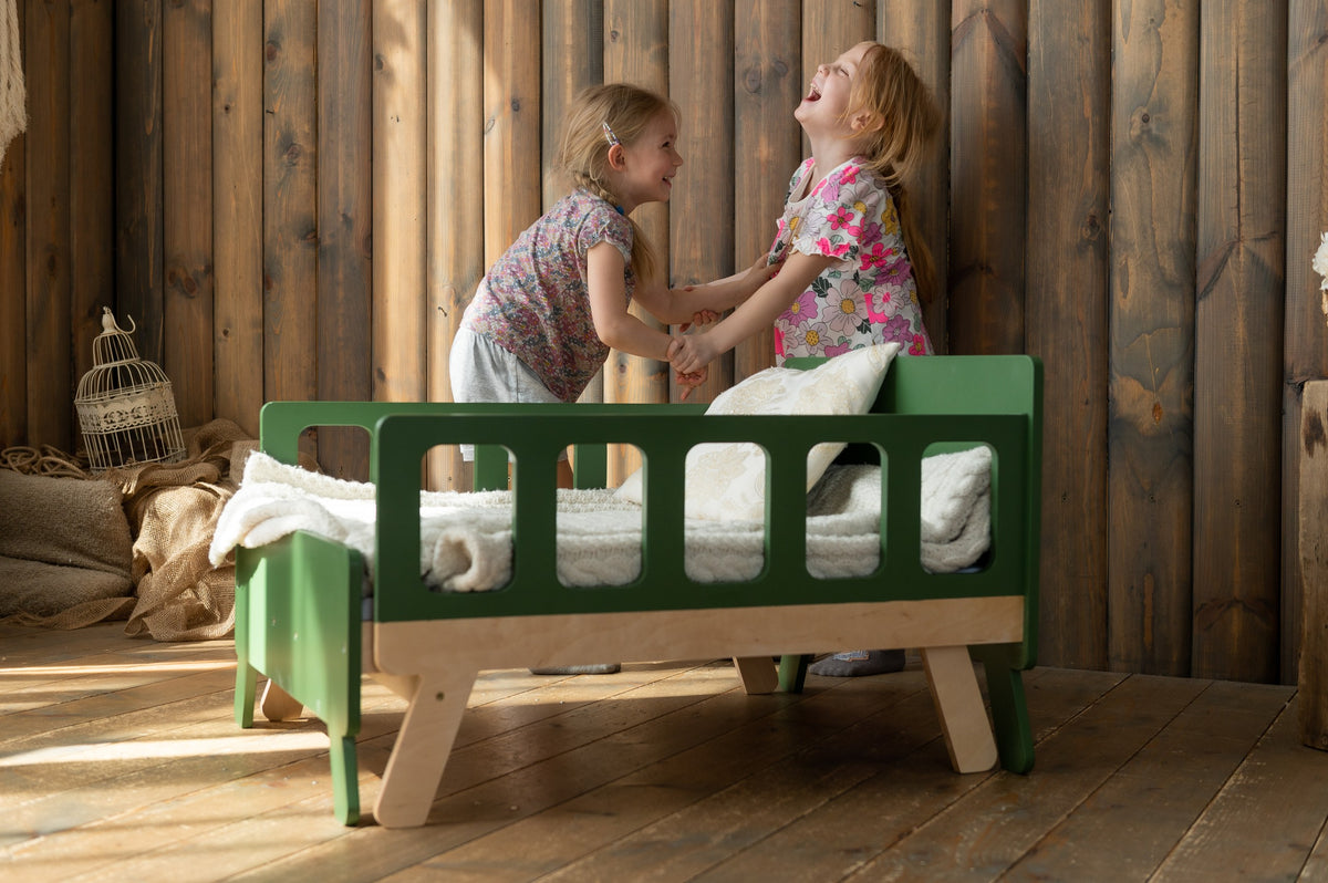 Meegroeiend kinderbed met matras