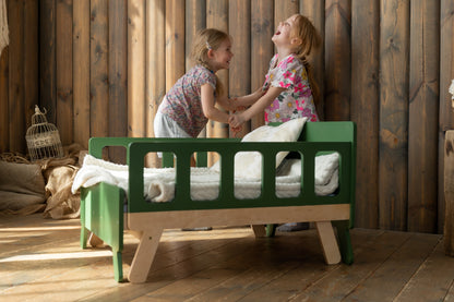Meegroeiend kinderbed met matras