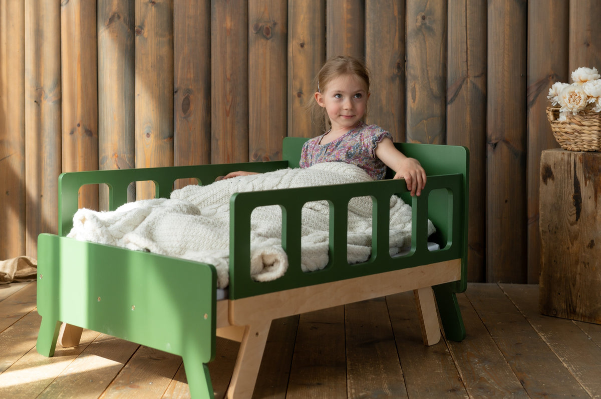 Meegroeiend kinderbed met matras