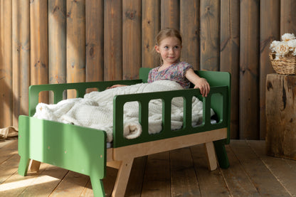 Meegroeiend kinderbed met matras