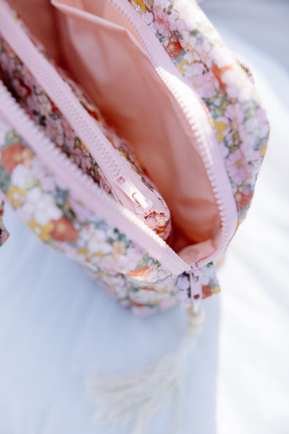 Grote make-uptas met print Groene Tuin
