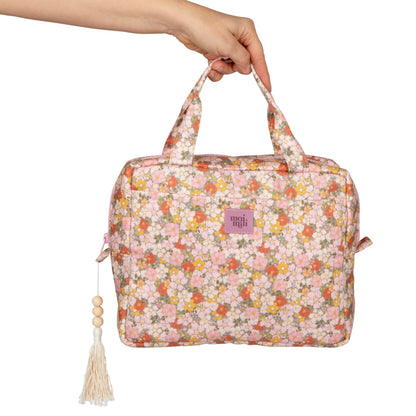 Make-Up Bag Set of 2 - Green Garden
